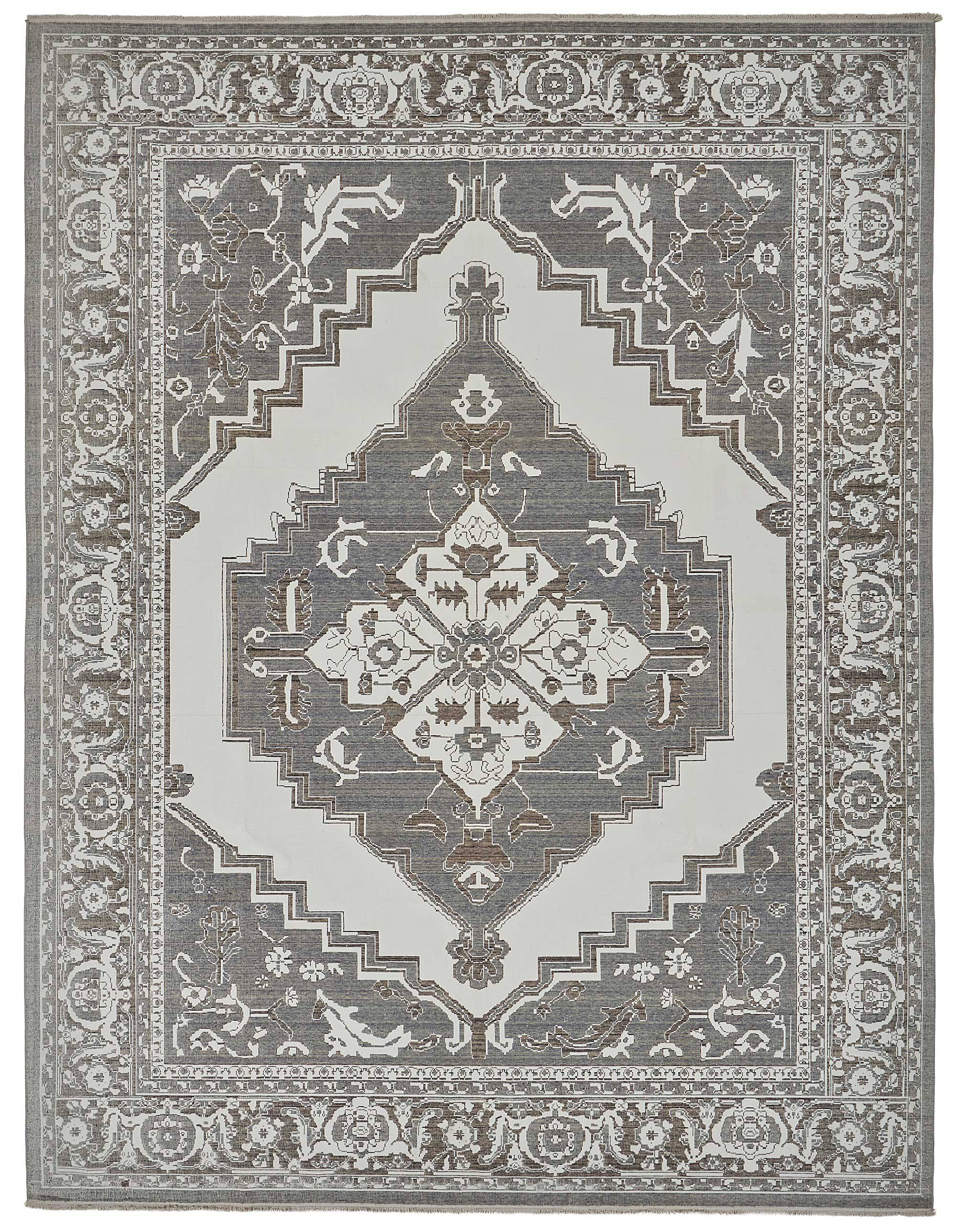 Turkish Handcrafted Loom Oushak Rug 302 cm x 393 cm
