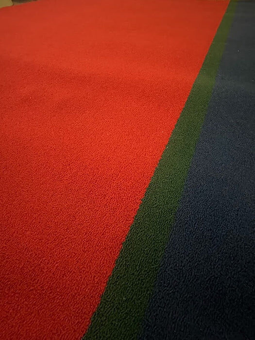 Tisca “Waron” hand-tufted wool rug, Switzerland, 1990s