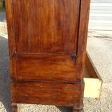 Louis Philippe style walnut wardrobe