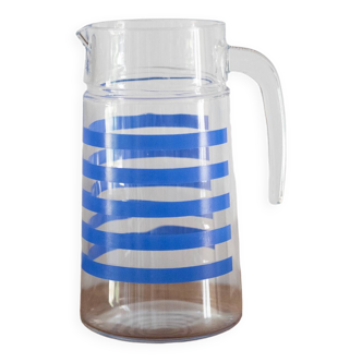Vintage Arcopal glass pitcher