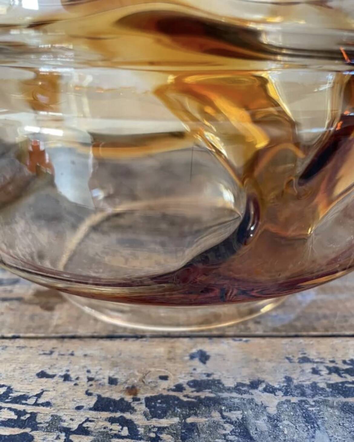 Vintage Murano glass pendant lamp