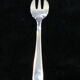 12 oyster forks BOULENGER ART DECO in silver metal Model SUZY