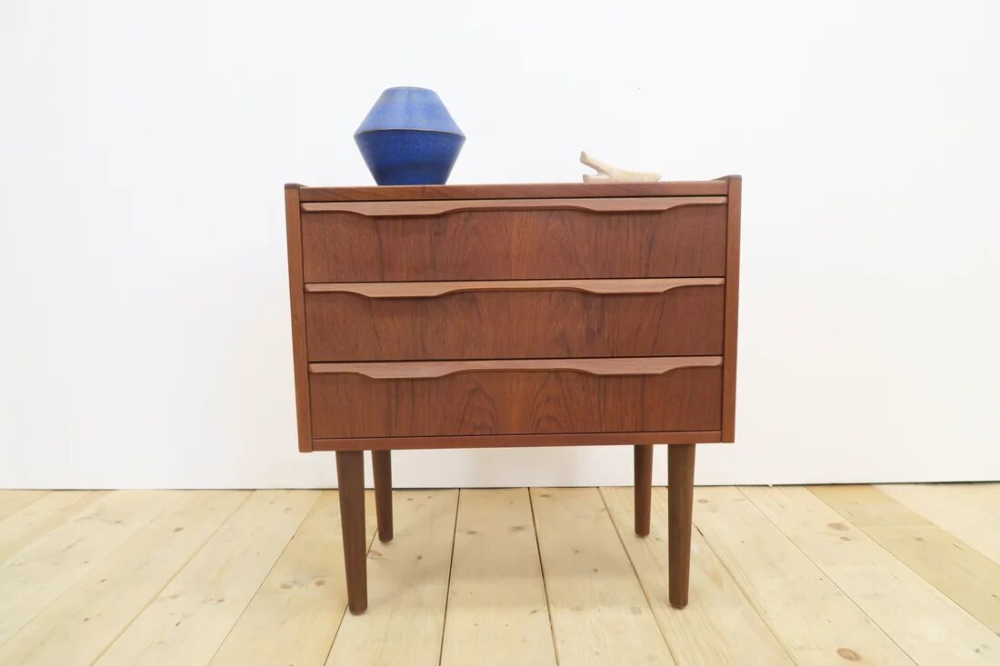Table de chevet danoise en teck, années 1960