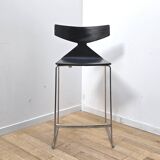 Set of 3 Saya bar stools, Arper