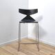 Set of 3 Saya bar stools, Arper