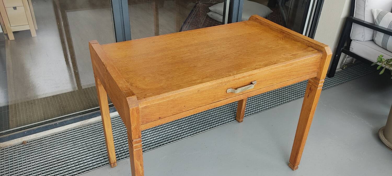 Wooden desk