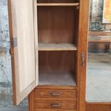 Art-deco style glazed cabinet