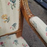 Paire de fauteuils anciens style louis xvi