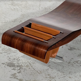 Banc « Onda » de Jorge Zalszulpin pour Atelier Moveis S.A, Brésil 1960.