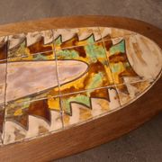 Table basse en ceramique , Vallauris , Gustave Reynaud