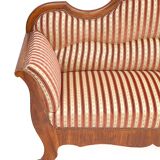 Recamier silk velvet loveseat, 1930