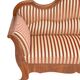 Recamier silk velvet loveseat, 1930
