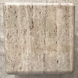 Table basse en travertin sculpturale