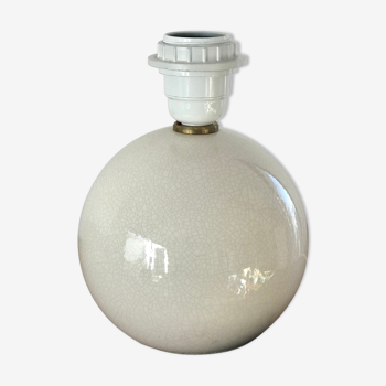 Pied de lampe boule ceramique