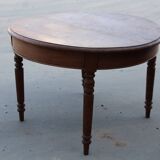 Table ronde Louis-Philippe en chêne
