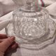 French vintage glass cheese dish