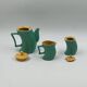 Vintage Memphis Naj Oleari Ceramic Tea Set by Massimo Iosa Ghini - 1980s