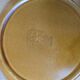 Set of 6 deep plates in stoneware Niderviller model Fauve from the 1960s.