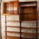 A Danish modular teak shelf, Poul Cadovius for Cado 1960 - 160 cm.