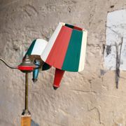 Lampadaire tablette 3 feux vintage années 50