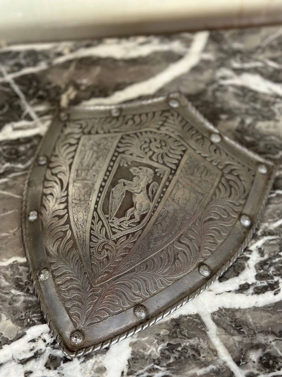 Miniature armour model, Toledo 19th century