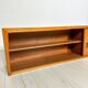 1960s vintage mid-century XL teak floating wall unit / wall-mounted sideboard / showcase by Bartels