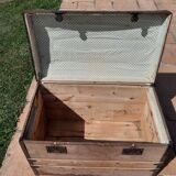 Old bomb travel trunk