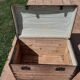 Old bomb travel trunk