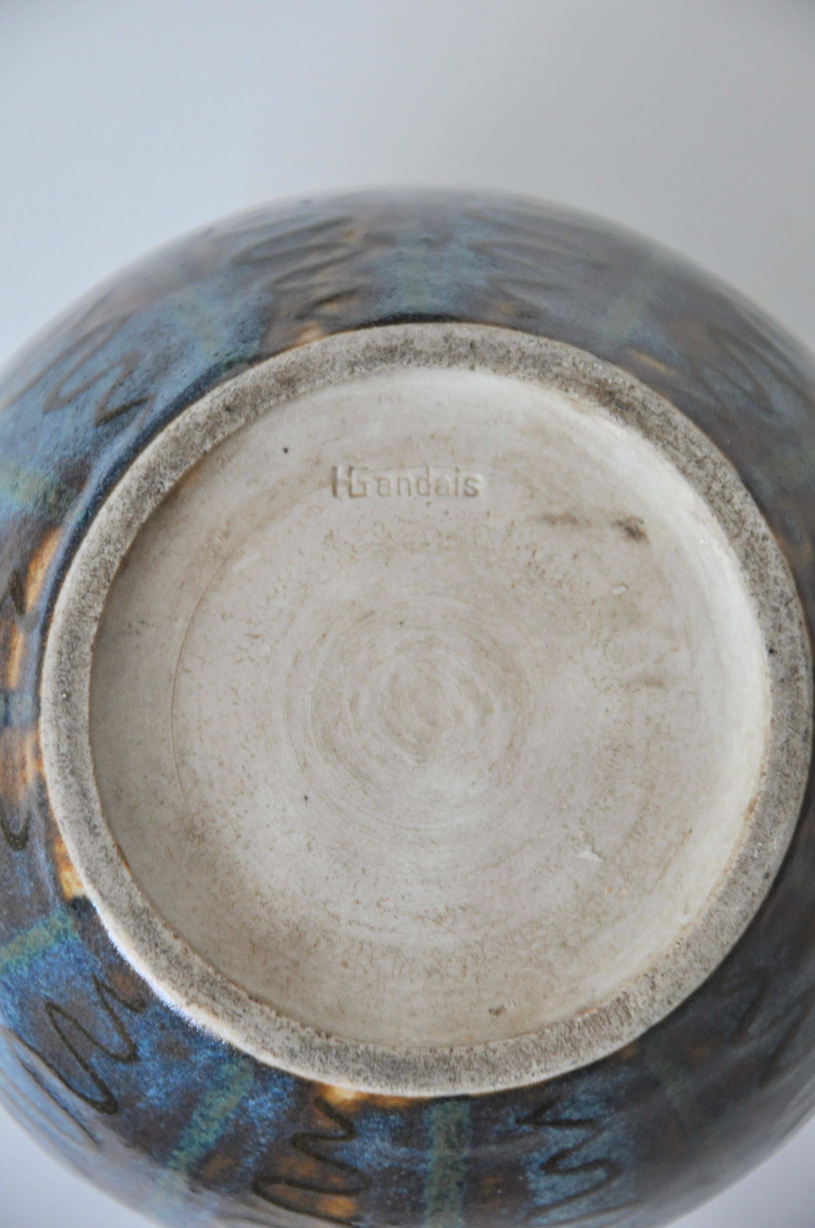 Ceramic vase Henri Gandais