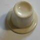Off-white porcelain inkwell with well-curved bowl