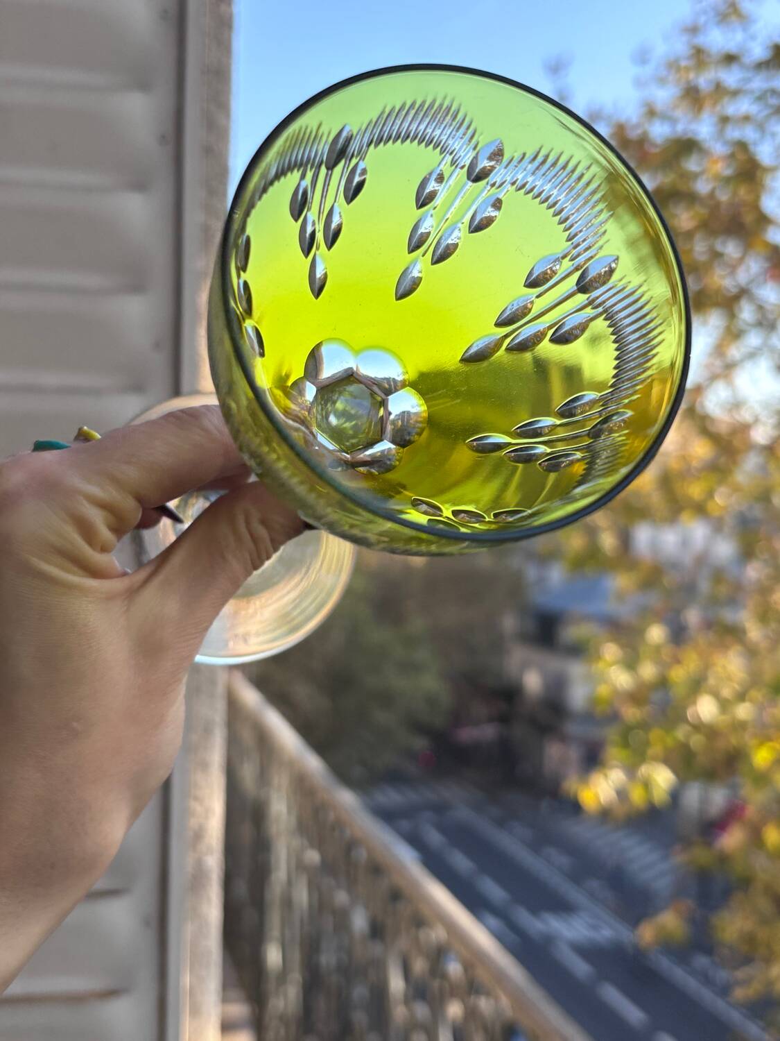 1 Verre Baccarat m. Molière - Roemer glass
