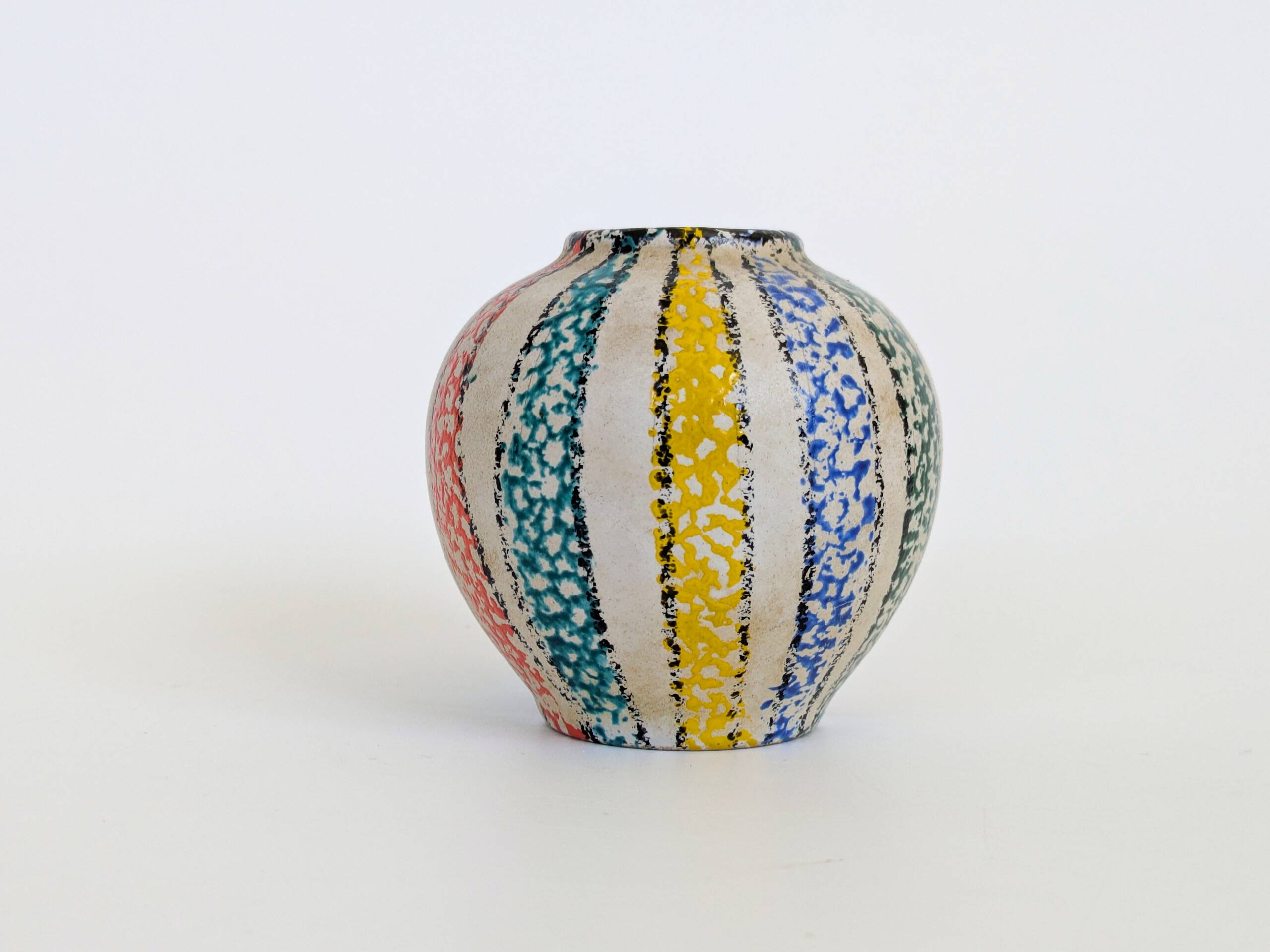 Mini Vase Scheurich Céramique Ouest Allemande Années 60