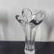 Corolla soliflore vase in crystal, France 1960.