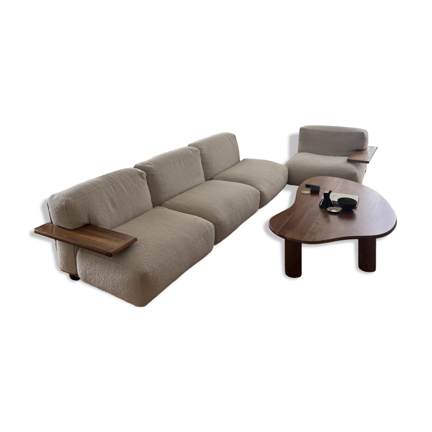 Vintage modular sofa "Pianura" by Mario Bellini for Cassina