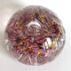 Cut crystal paperweight sulphide