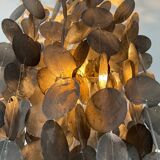 Lustre vintage à pampilles de nacre