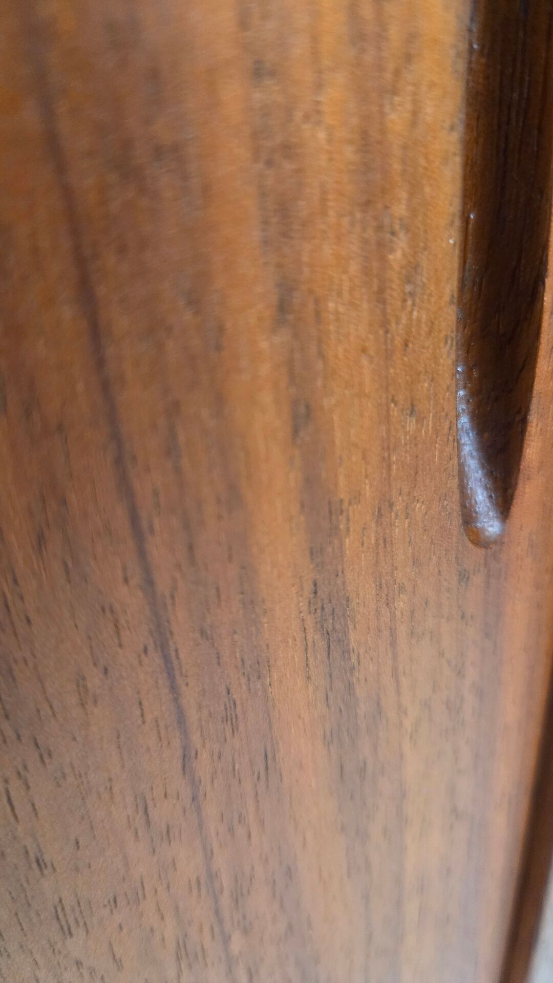 "1960s German vintage enfilade" "Walnut veneer"