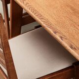 Rare Dining Set by Bas van Pelt for My Home Netherlands 1940s