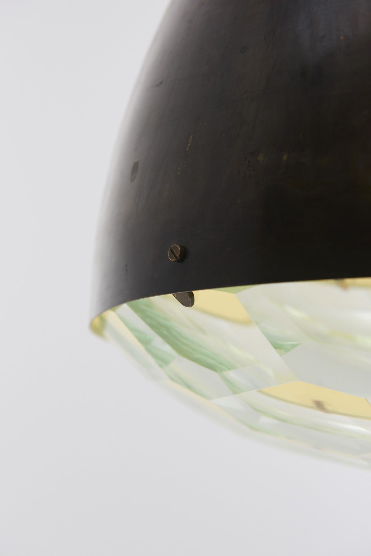 Hanging lamp model 2220  by Max Ingrand for Fontana Arte, Italy - 1960