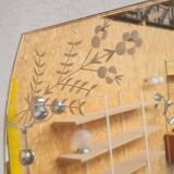 Art deco beveled mirror