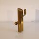 Brass candle holder by Pierre Forsell for Skultuna 1960