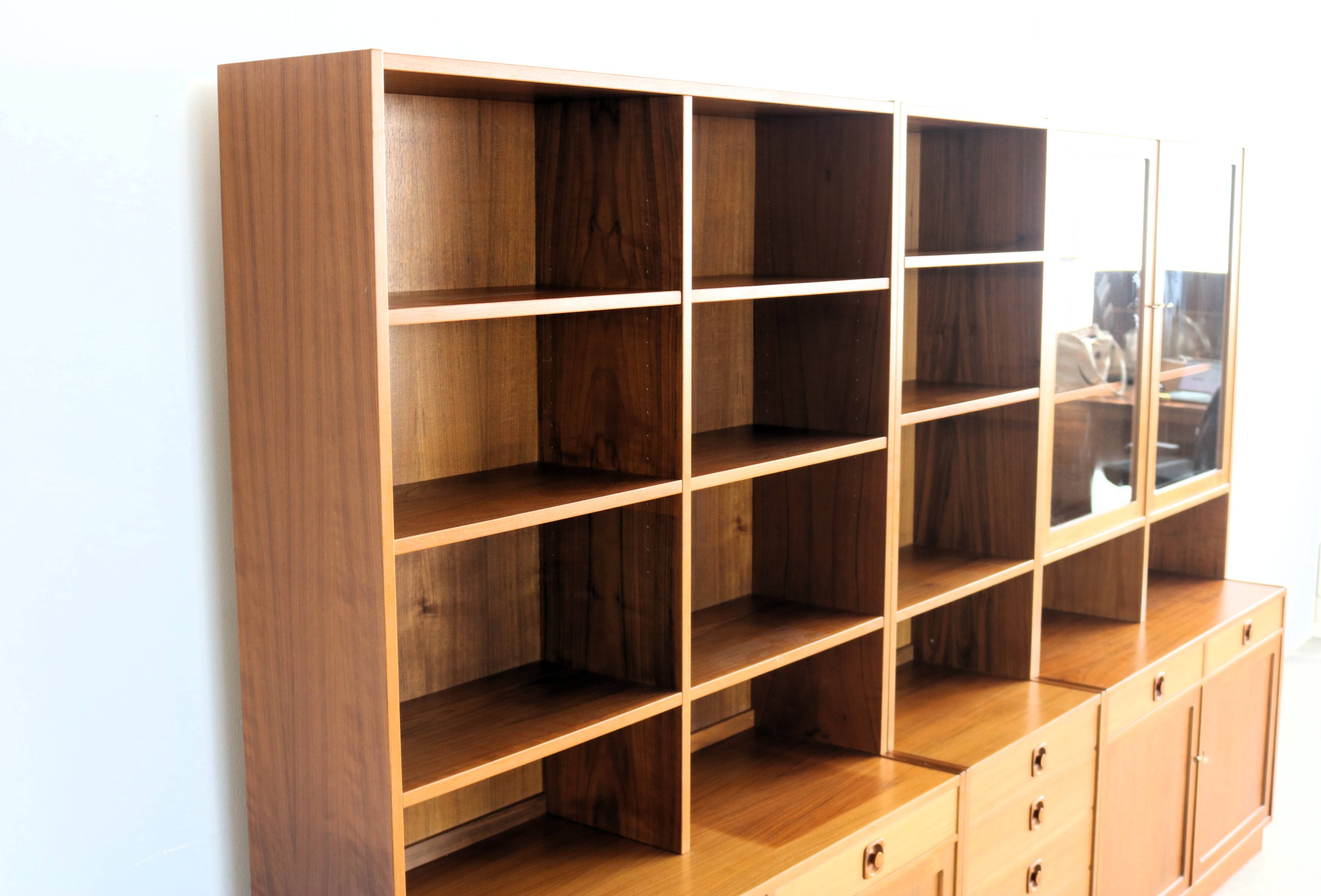 vintage wall unit | bookcase | teak | Swedish