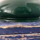 Tilting wall light in green opaline