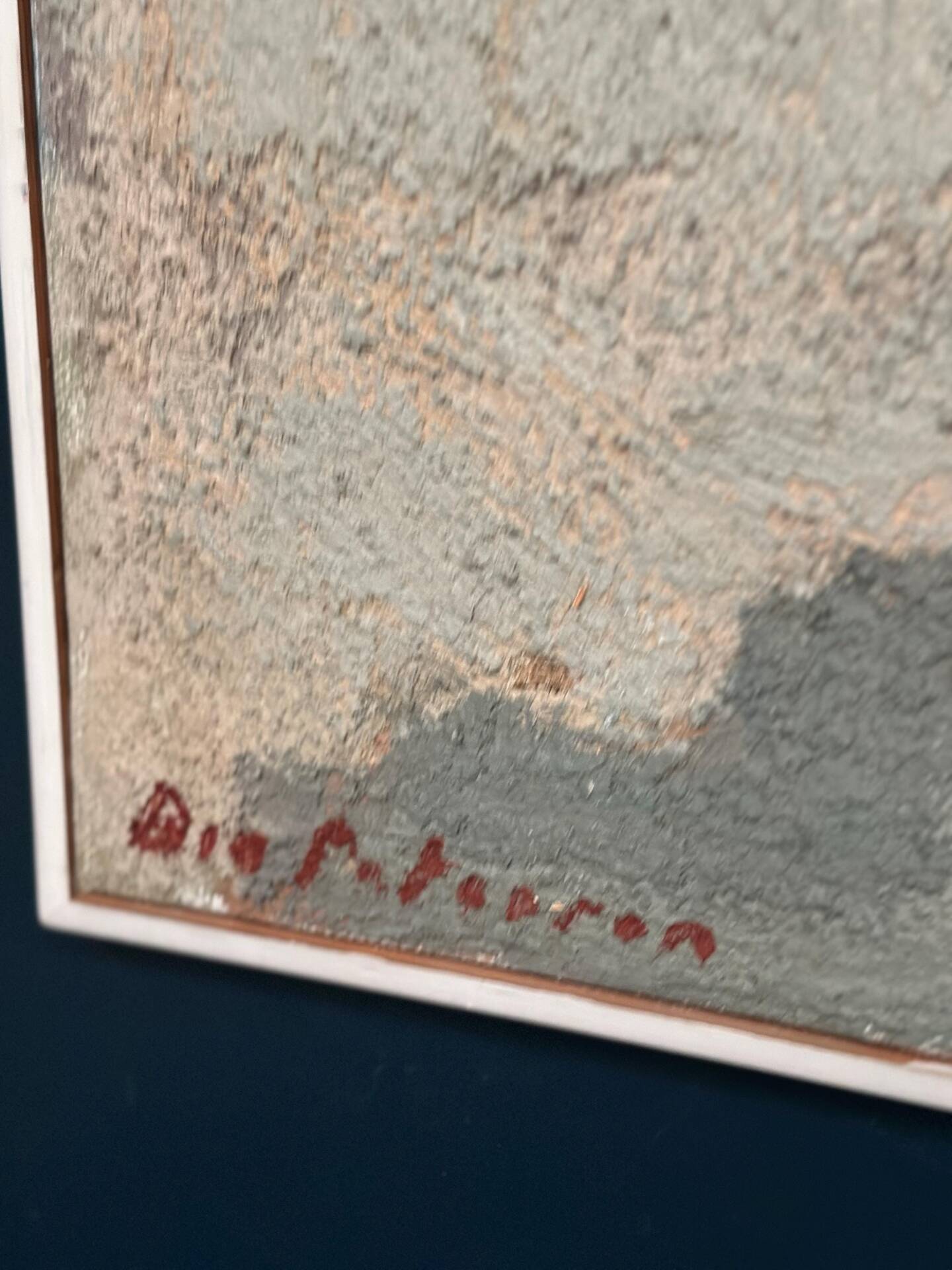 Original Swedish Oil on Canvas – “Landscape” by Birger Bia Peterson