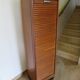 Burwood oak curtain file cabinet, 1960s