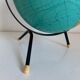 Globe terrestre vintage 1969 Taride tripode mappemonde - 27 cm
