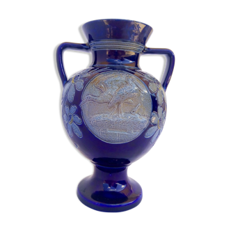 Alsace sandstone double handle vase