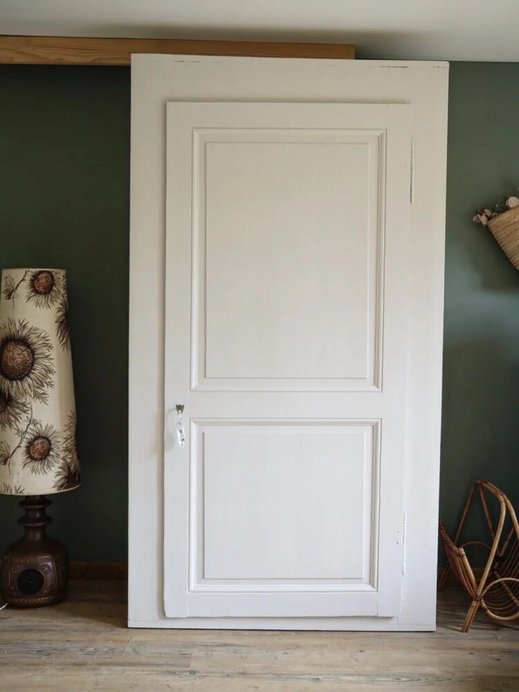 Large ivory cupboard