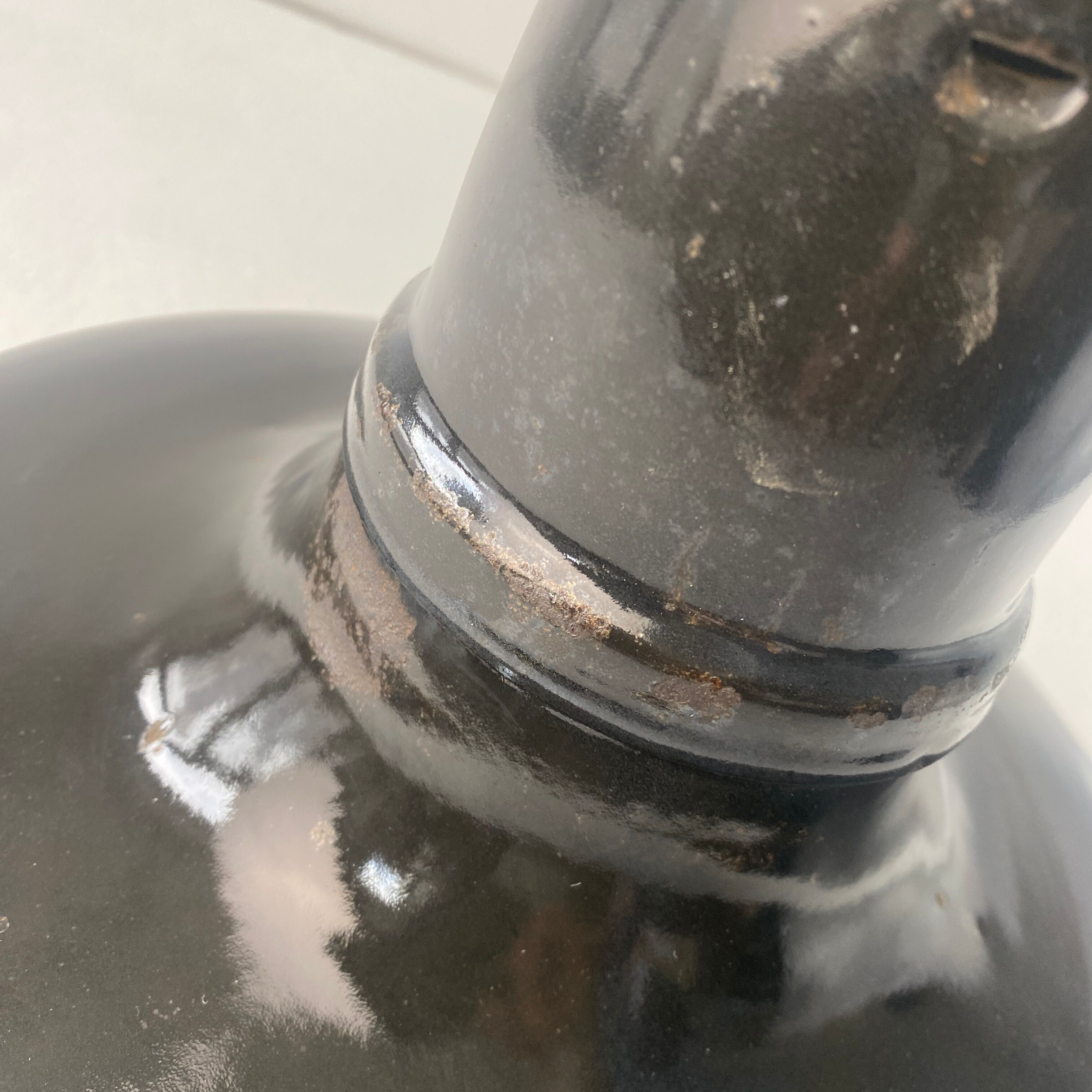 Pair of old industrial suspensions 40 cm