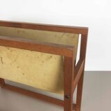Teak magazine rack by Kai Kristiansen published by Sika Mobler 1960